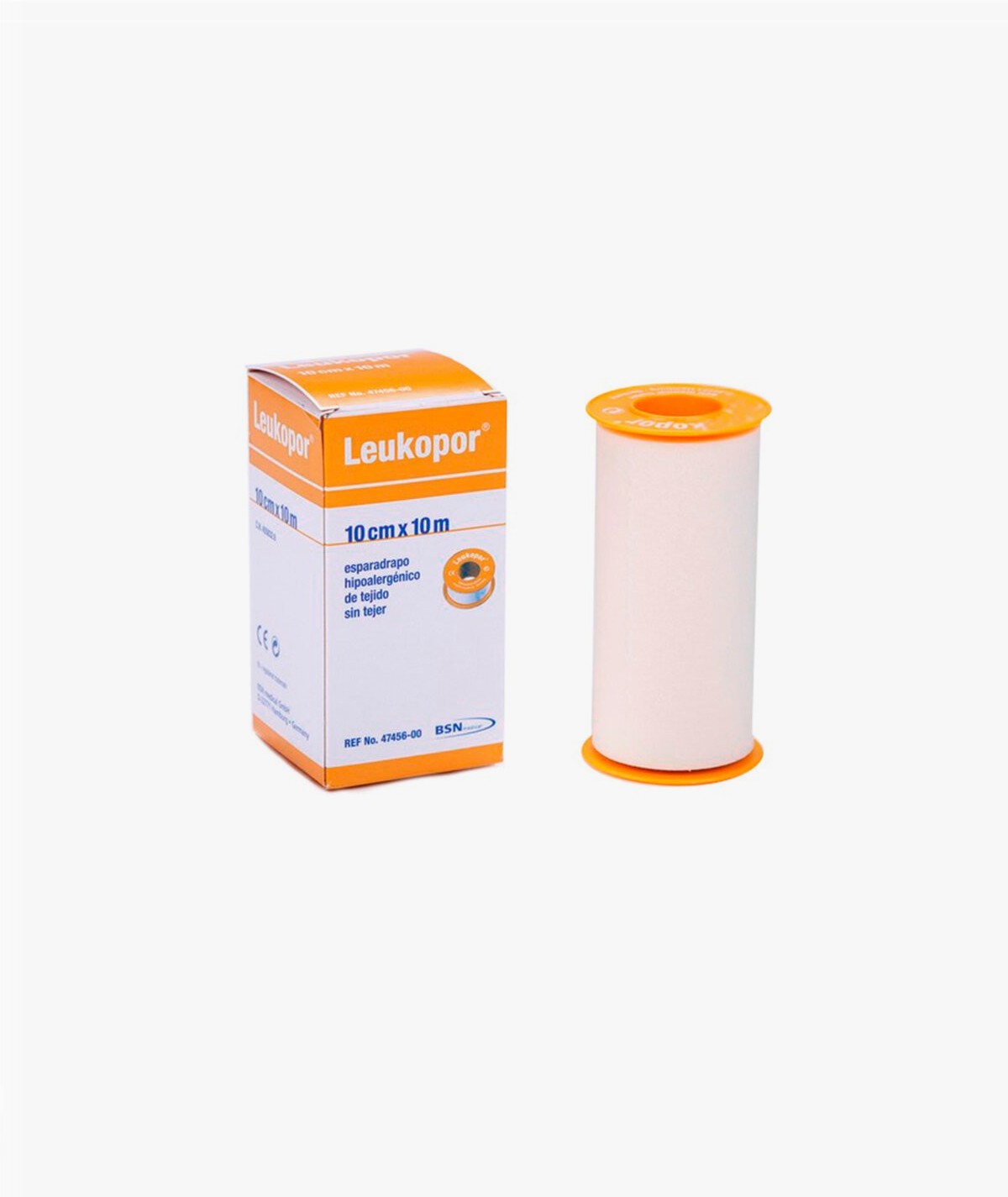 LEUKOPOR ESPARADRAPO HIPOALERGICO PAPEL 10 M X 10 CM