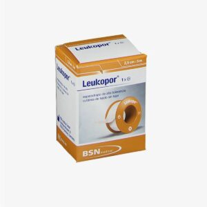 ESPARADRAPO HIPOALERGICO LEUKOPOR PAPEL 5 M X 2,5 CM