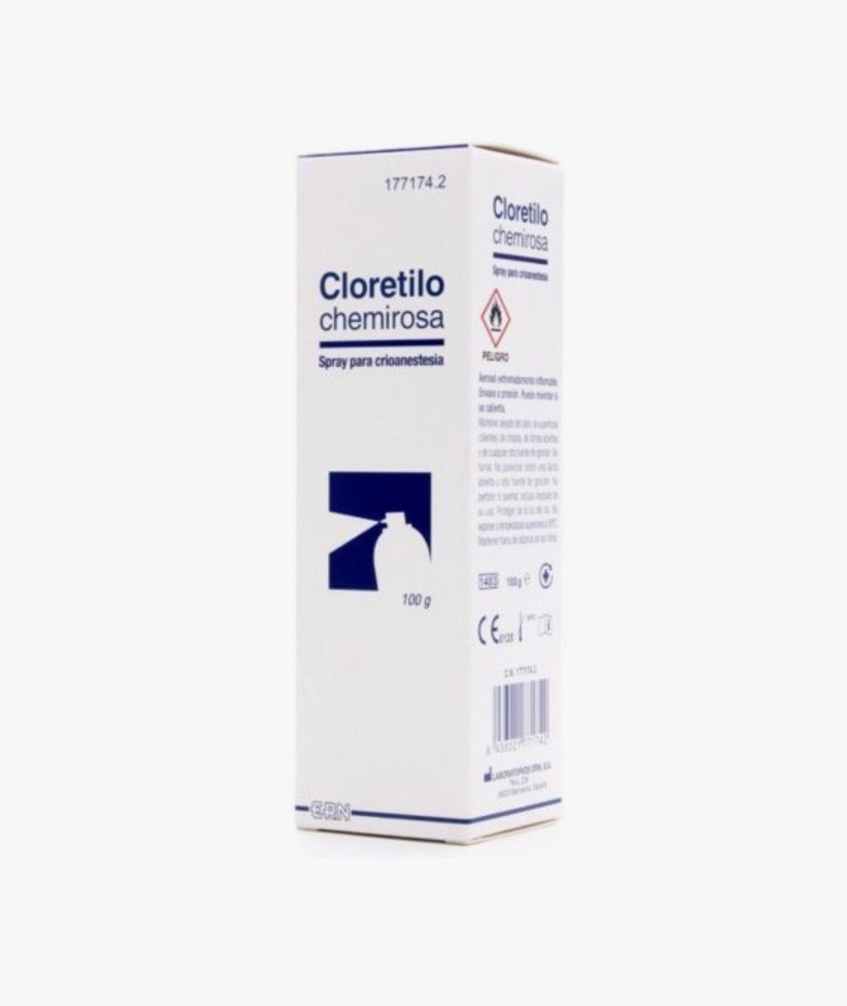 CLORETILO CHEMIROSA SPRAY PARA CRIOANESTESIA 100 G