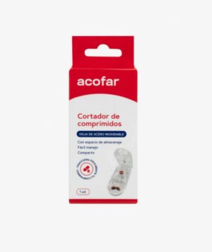 ACOFAR PASTILLERO CORTADOR DE COMPRIMIDOS 1 UNIDAD