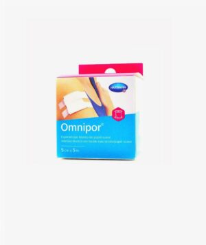 OMNIPOR ESPARADRAPO HIPOALERGICO PAPEL 5MX5CM