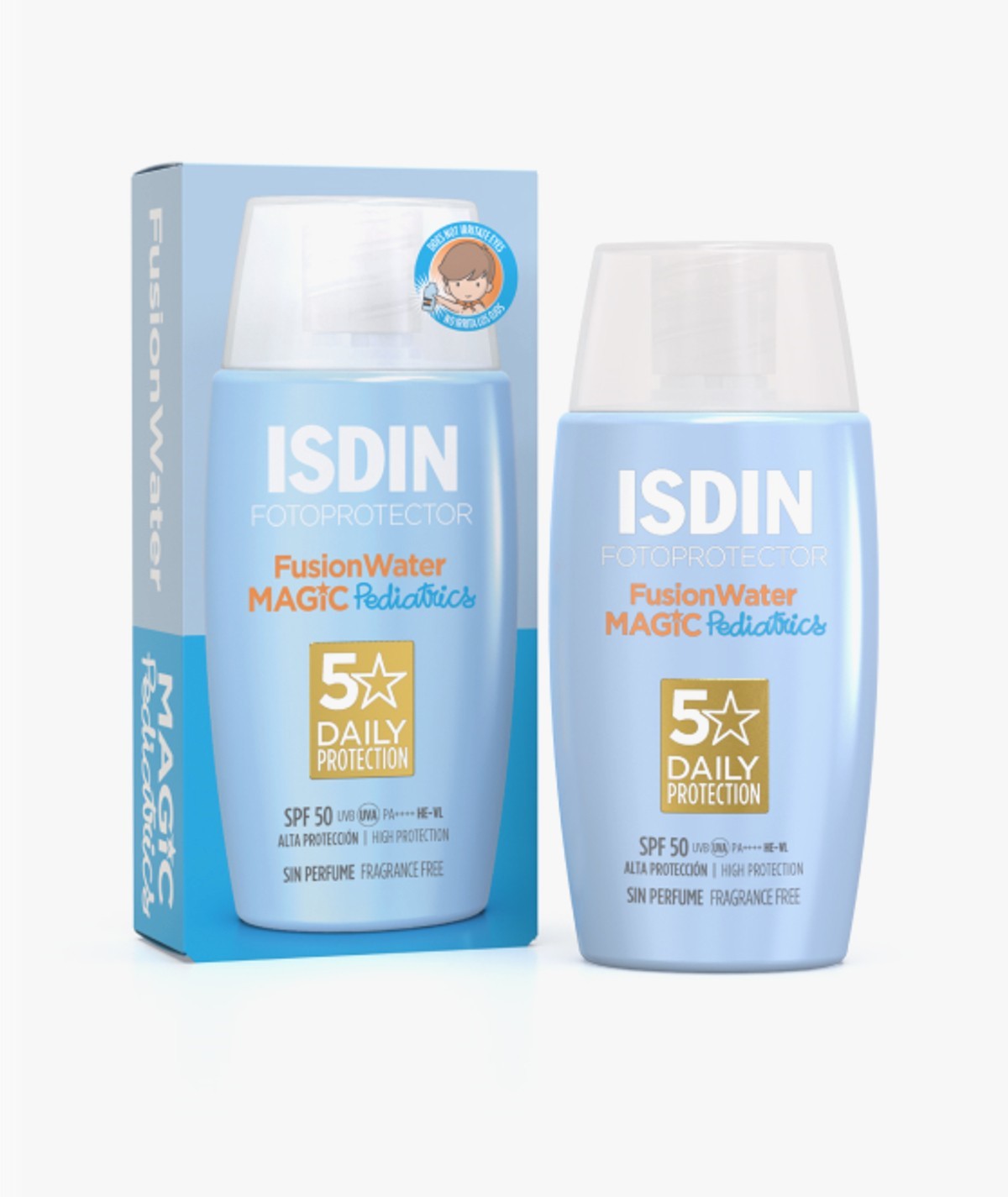 ISDIN FOTOPROTECTOR PEDIATRICS FUSION WATER SPF50+ 50 ML