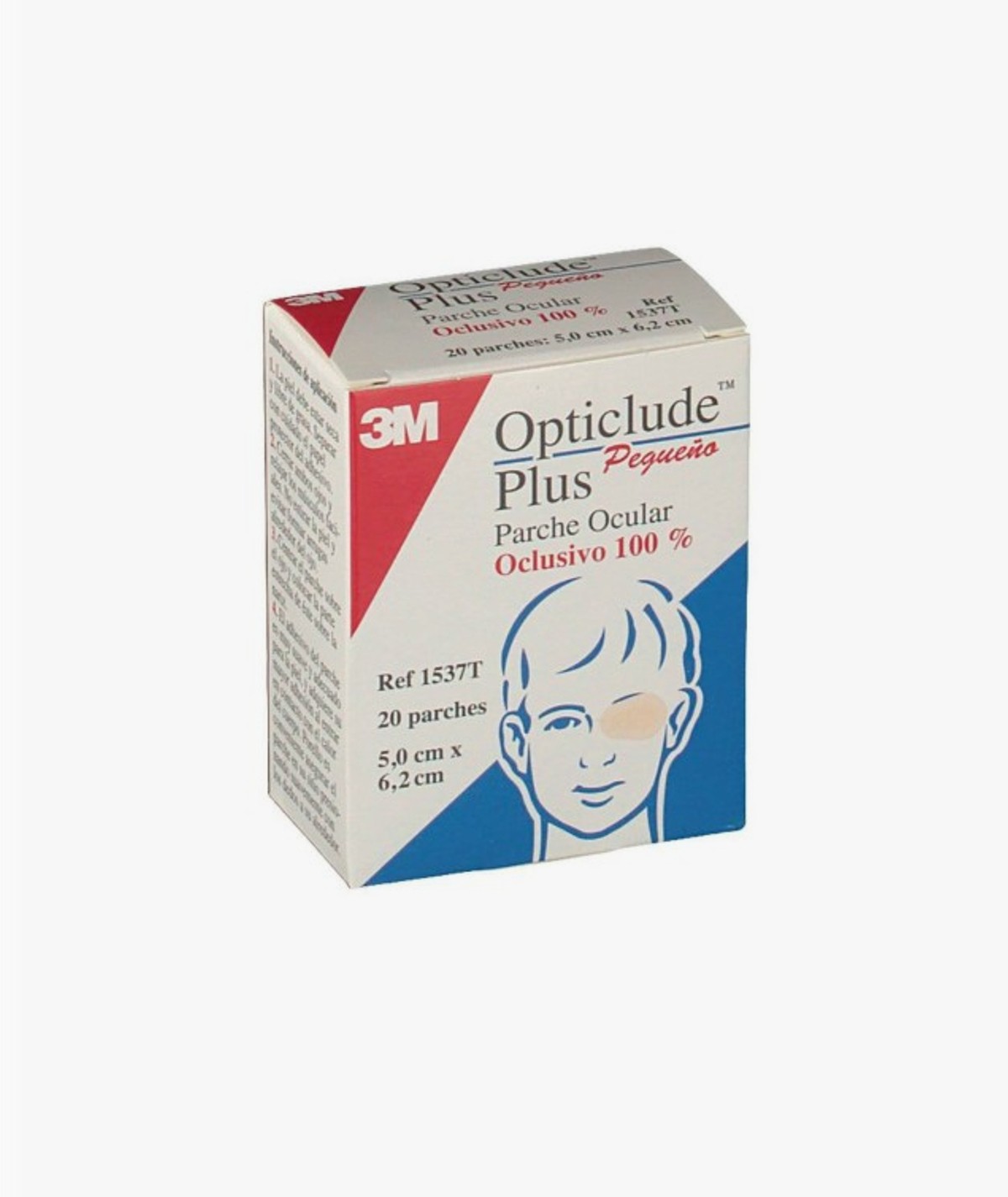 OPTICLUDE PLUS PARCHES OCULARES 20 UNIDADES TALLA PEQUENA