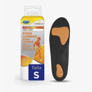DR SCHOLL IN-BALANCE PLANTILLAS ZONA LUMBAR TALLA S 1 PAR