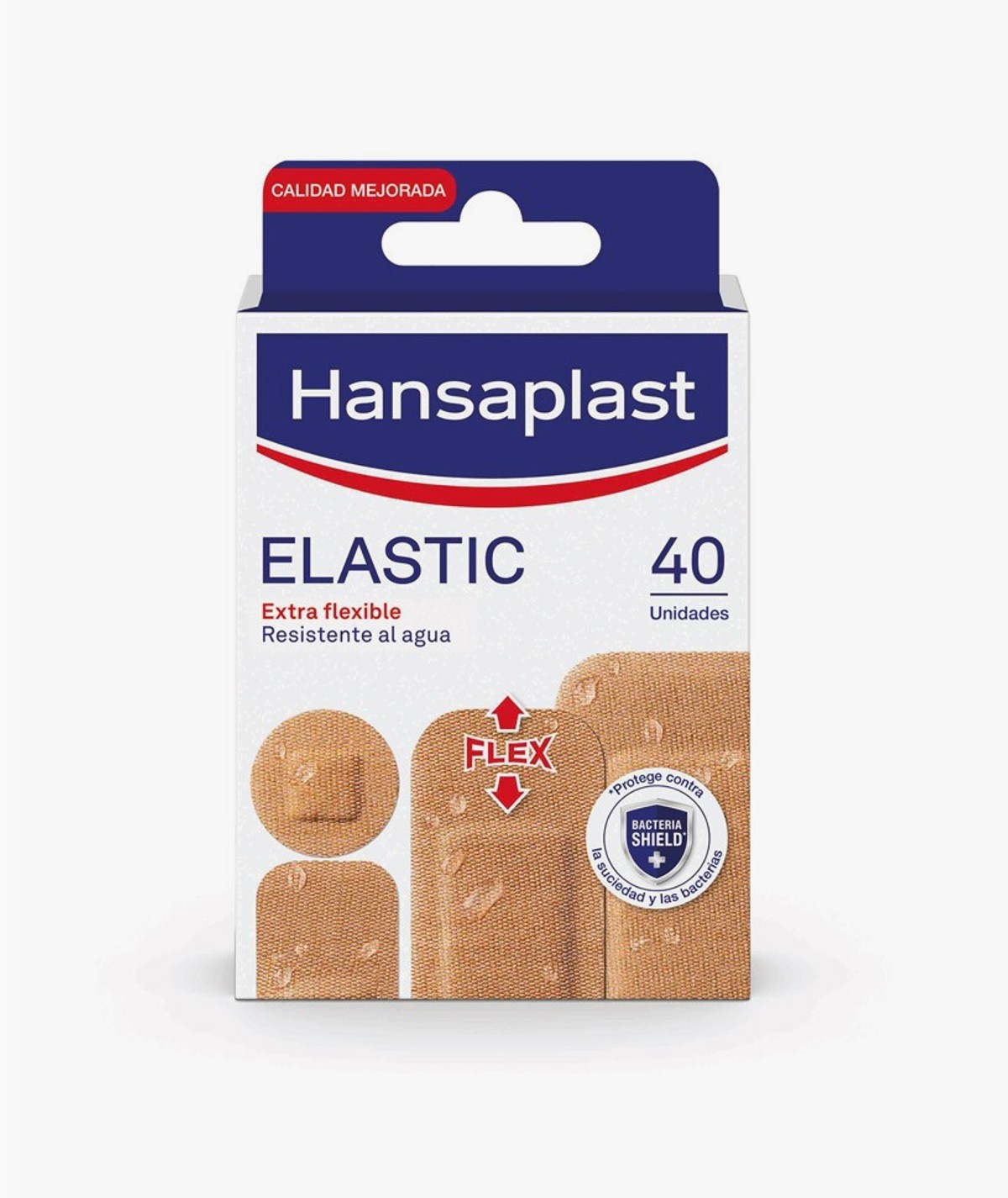 HANSAPLAST ELASTIC APOSITO ADHESIVO 40 UNIDADES SURTIDO DIFERENTE