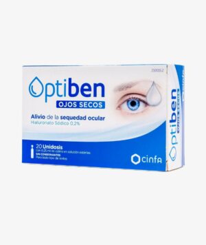 OPTIBEN OJOS SECOS 20 AMPOLLAS UNIDOSIS 0,25 ML
