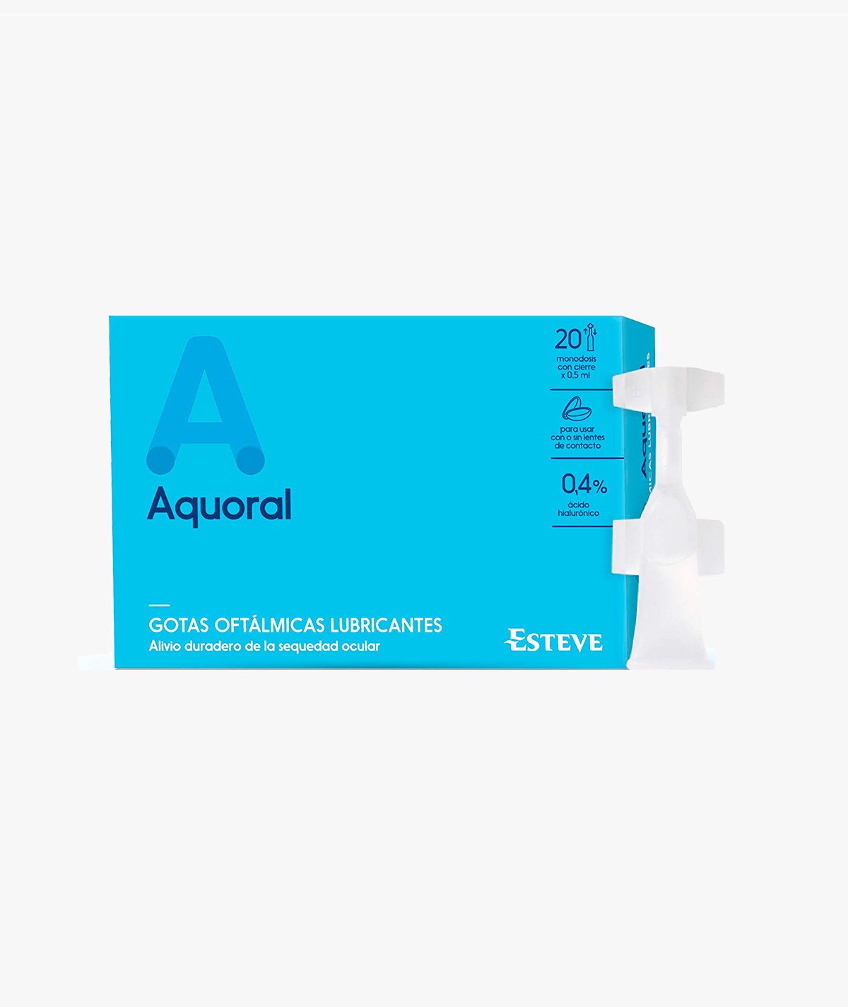 AQUORAL GOTAS OFTALMICAS LUBRICANTES ESTERILES 20 MONODOSIS