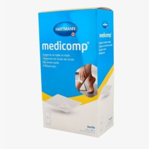 MEDICOMP COMPRESAS DE TEJIDO NO TEJIDO ESTERILES 50 UNIDADES