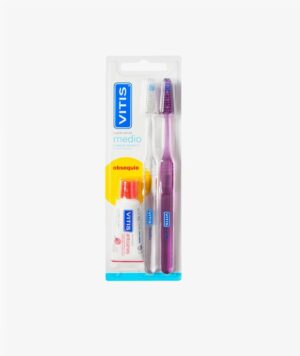 VITIS MEDIO DUPLO CEPILLO DENTAL ADULTO