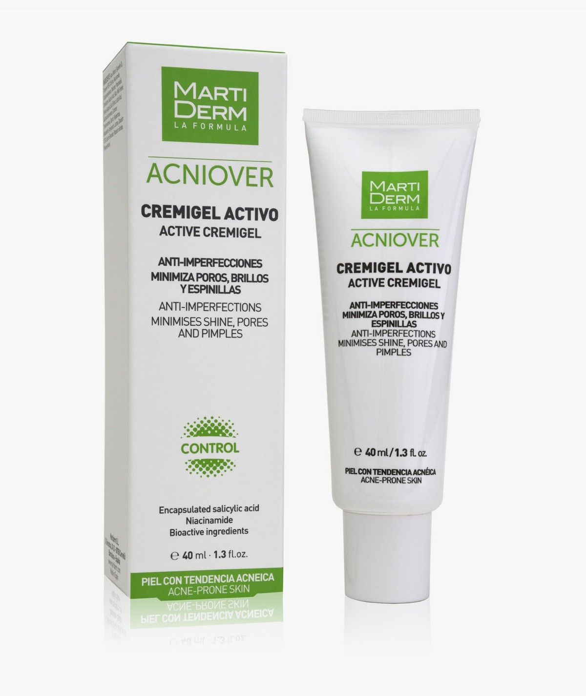 MARTIDERM ACNIOVER CREMIGEL ACTIVO 40 ML