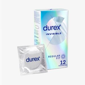 DUREX INVISIBLE EXTRA FINO EXTRA SENSITIVO PRESERVATIVOS 12