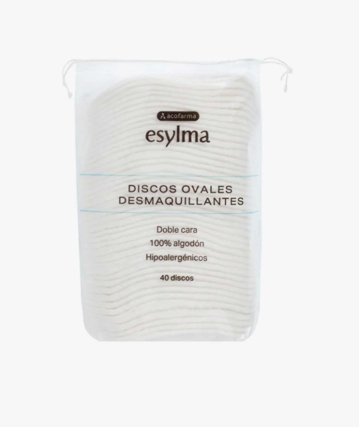 ACOFARMA ESYLMA DISCOS OVALES DESMAQUILLANTES 40 DISCOS