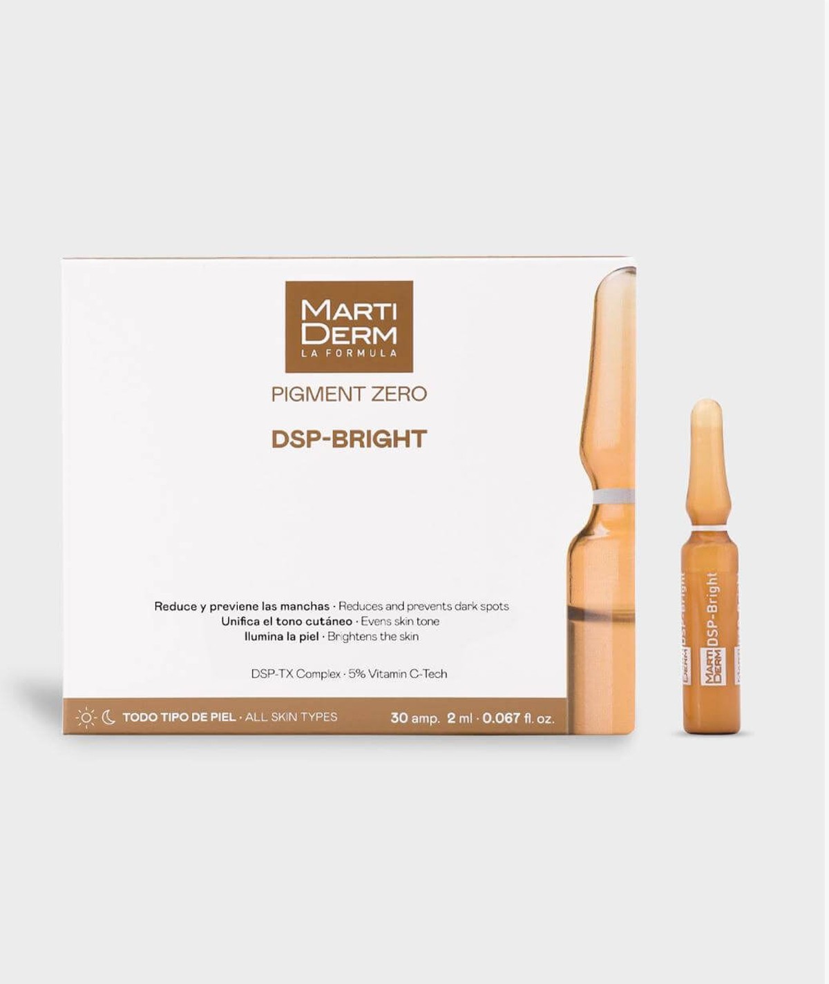MARTIDERM DSP-BRIGHT 30 AMPOLLAS 2 ML