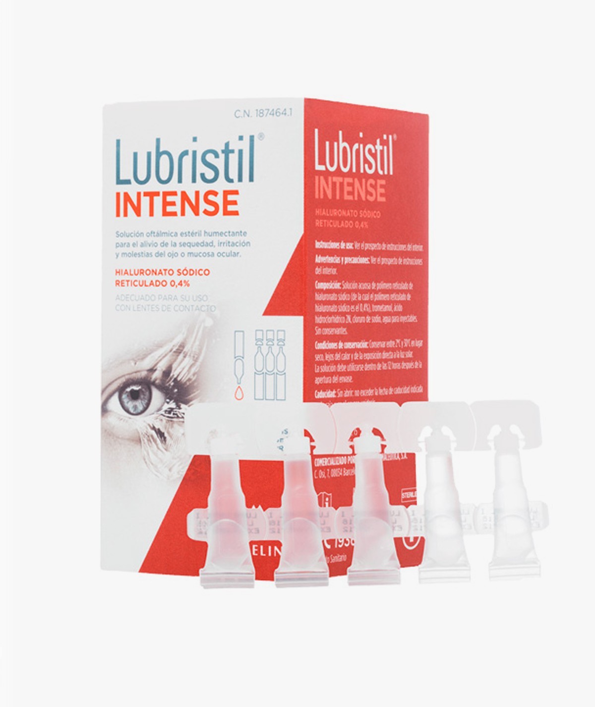 LUBRISTIL INTENSE SOLUCION OFTALMICA 30 ENVASES UNIDOSIS