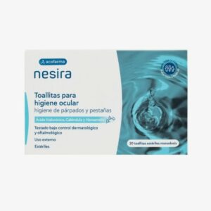 ACOFARMA NESIRA TOALLITAS PARA HIGIENE OCULAR 30 UNIDADES