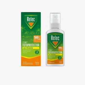 RELEC FOTOPROTECTOR SPF 50 CON CITRONELA 1 SPRAY 100 ML