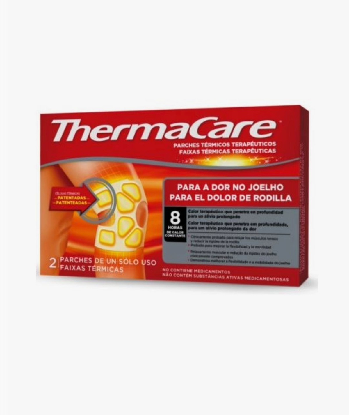 THERMACARE RODILLA 2UNDS