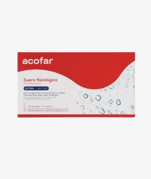 ACOFAR SUERO FISIOLOGICO ESTERIL 30 MONODOSIS 5 ML