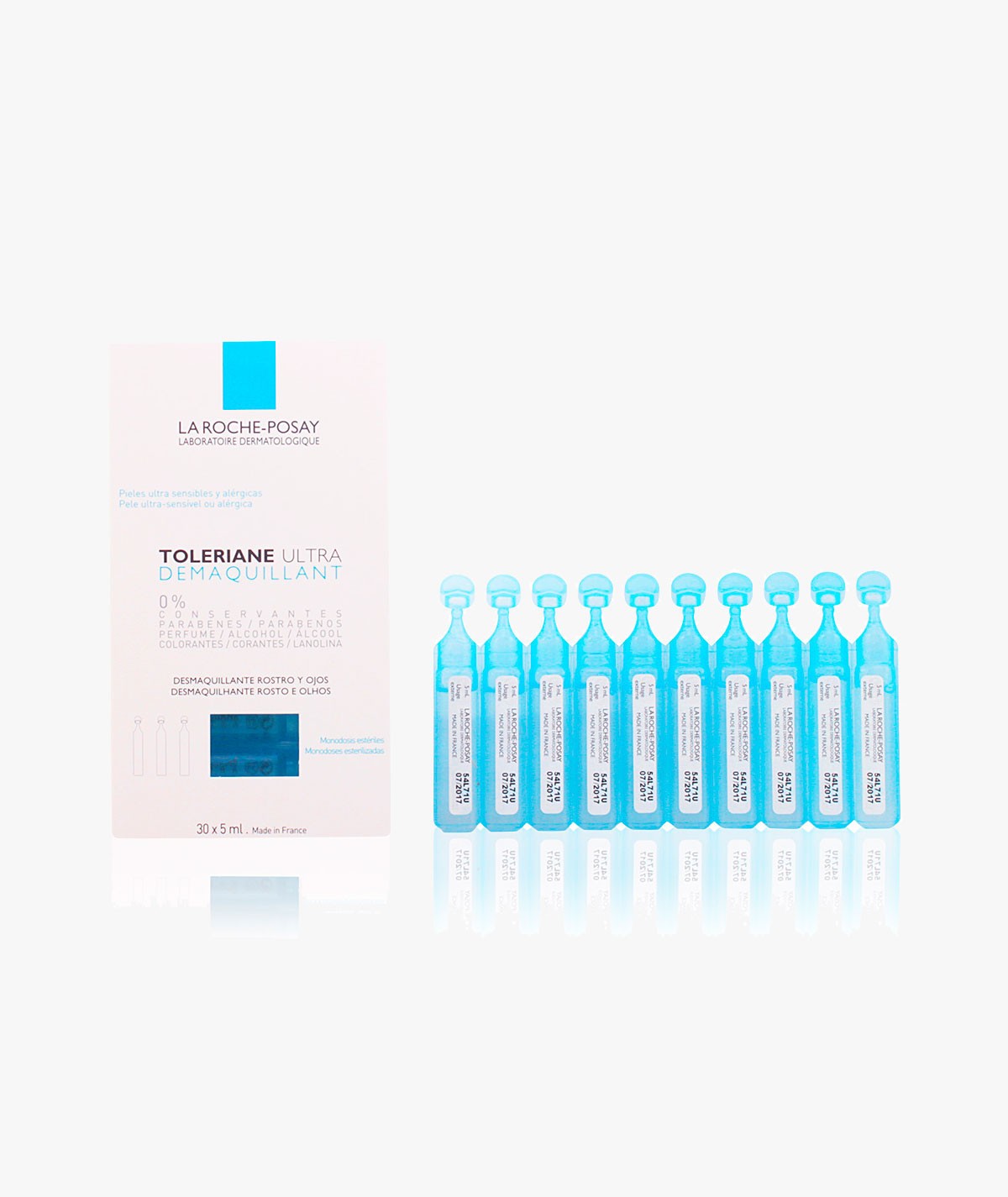 LA ROCHE POSAY TOLERIANE ULTRA DESMAQUILLANTE OJOS Y ROSTRO