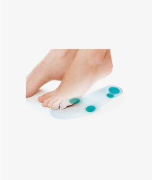 PLANTILLAS CON DESCARGAS ANTIIMPACTO DE SILICONA COMFORSIL 2 UNIDADES