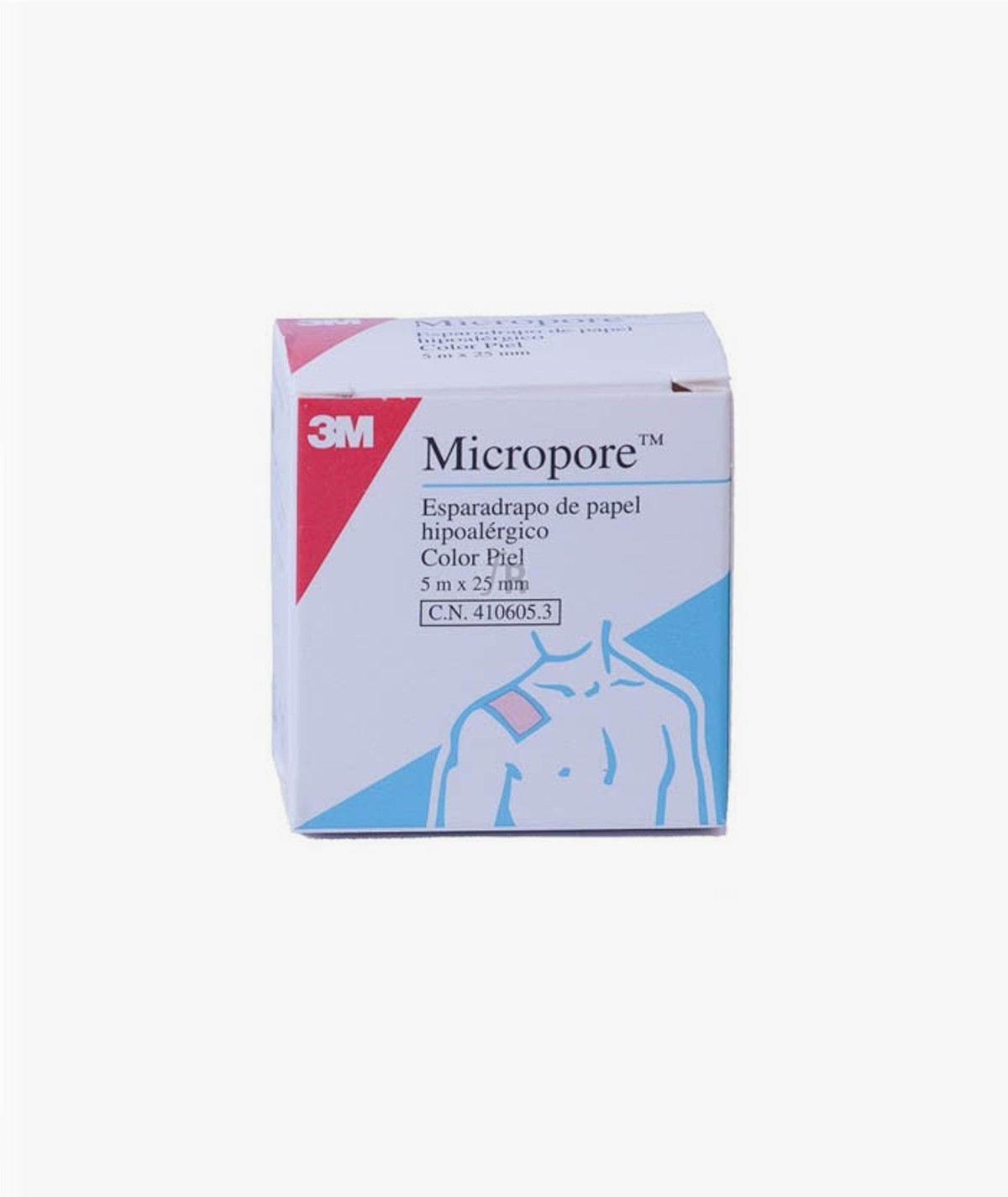 ESPARADRAPO HIPOALERGICO MICROPORE PAPEL MICROPORE-P (1533)