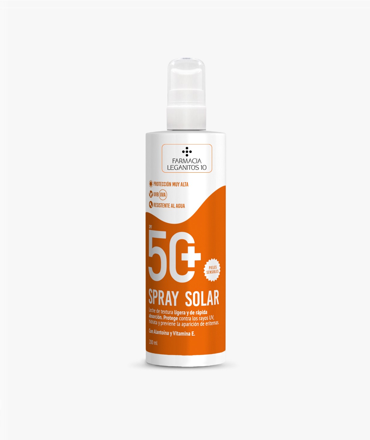 FARMACIA LEGANITOS 10 SUN SPRAY SOLAR 50+ 200 ML