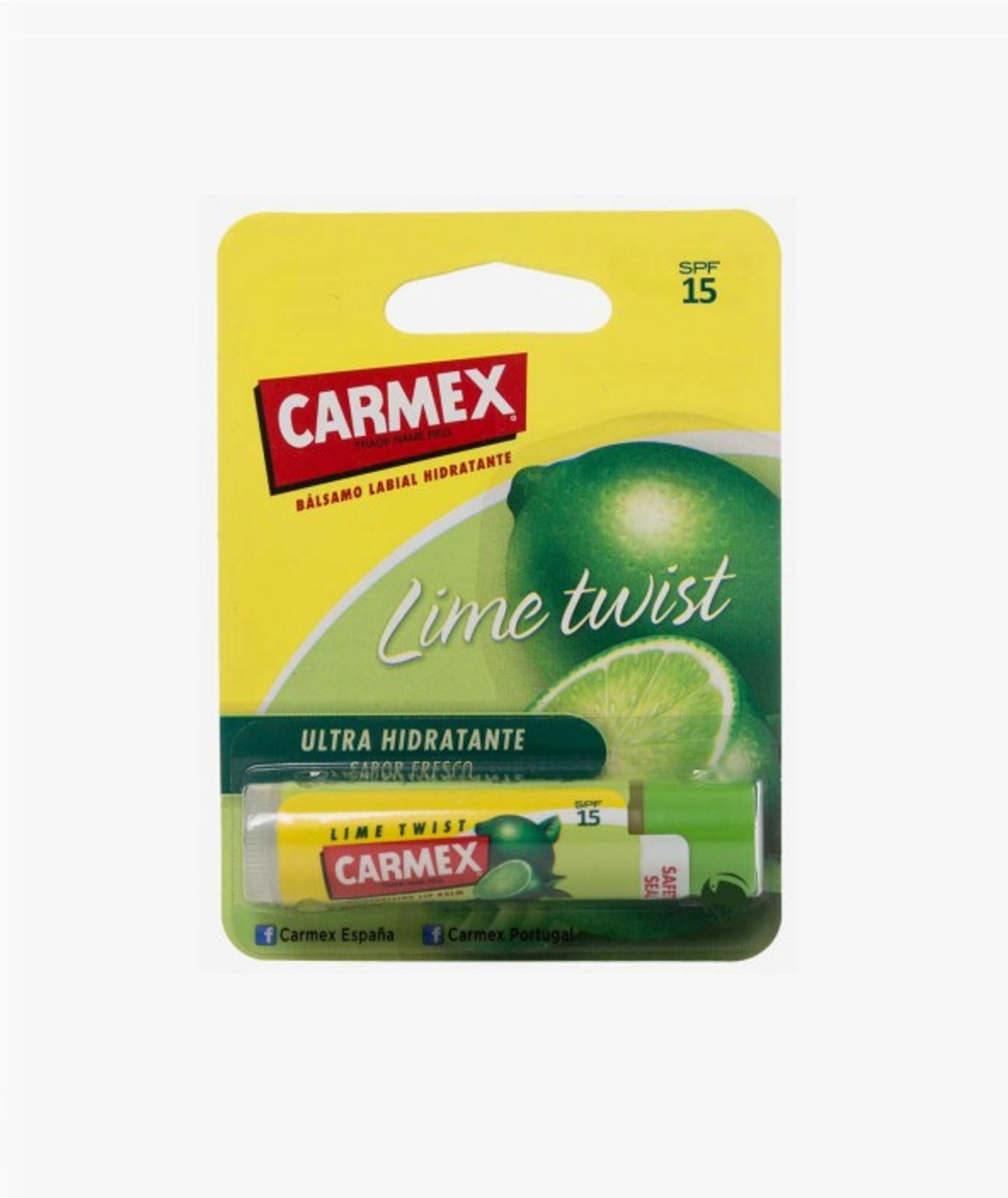 CARMEX ULTRA HIDRATANTE BALSAMO LABIAL 4 STICK LIME TWIST
