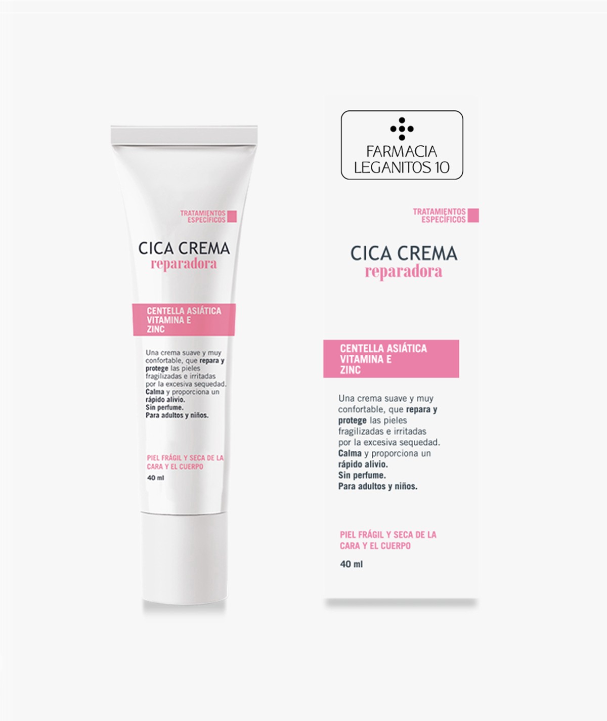 FARMACIA LEGANITOS 10 CICACREMA REPARADORA 40 ML