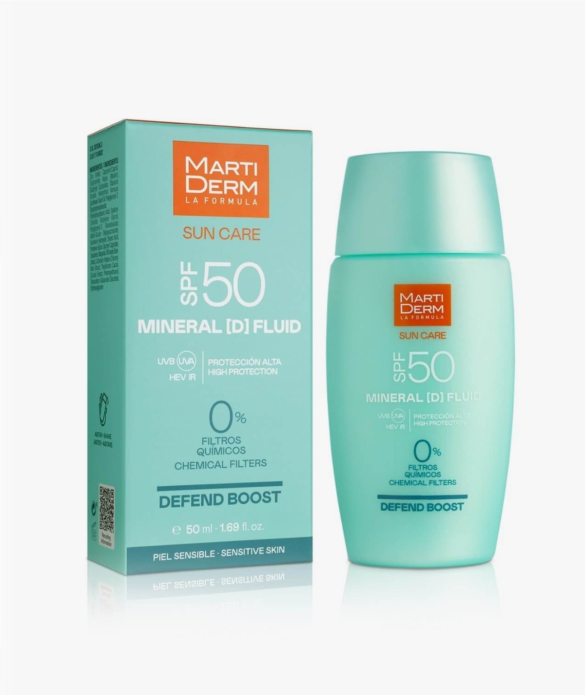 MARTIDERM SUN SPF50 MINERAL (D) FLUID 50 ML