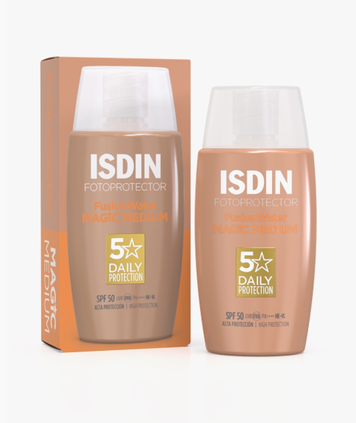 ISDIN FOTOPROTECTOR FUSION WATER COLOR MEDIUM 50 ML
