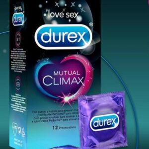 DUREX MUTUAL CLIMAX PRESERVATIVOS 12 UNIDADES