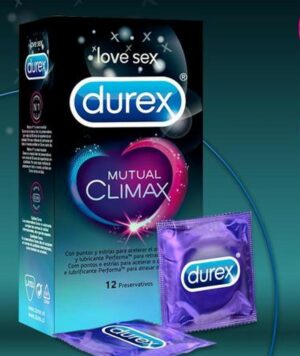 DUREX MUTUAL CLIMAX PRESERVATIVOS 12 UNIDADES