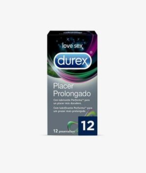 DUREX PLACER PROLONGADO PRESERVATIVOS 12 UNIDADES