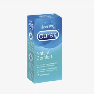 DUREX NATURAL PLUS PRESERVATIVOS 6 UNIDADES