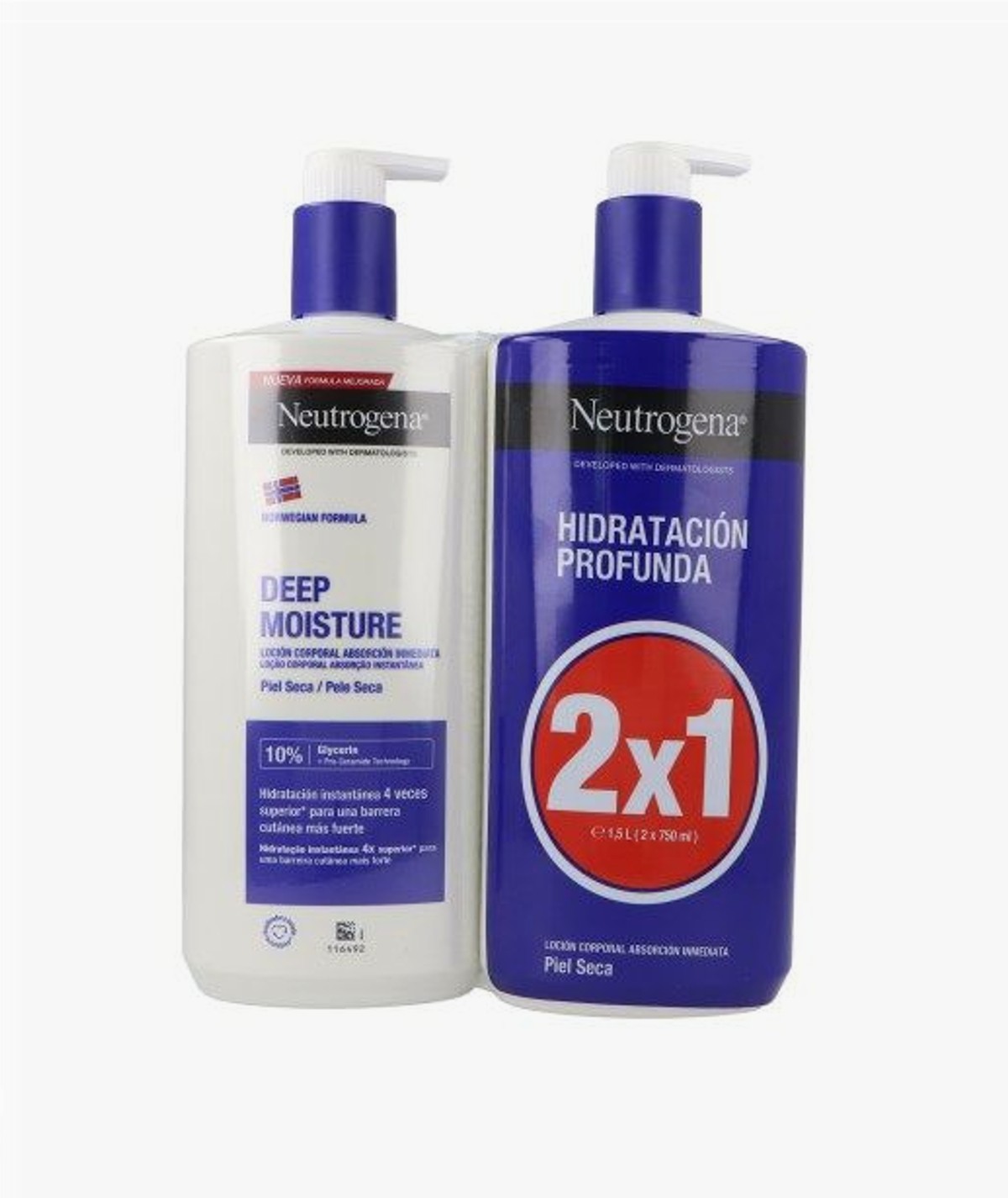 NEUTROGENA FORMULA NORUEGA HIDRATACION PROFUNDA LOCION CORPORAL