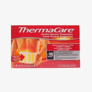 THERMACARE PARCHE TERMICO ZONA LUMBAR CADERA 4 PARCHES
