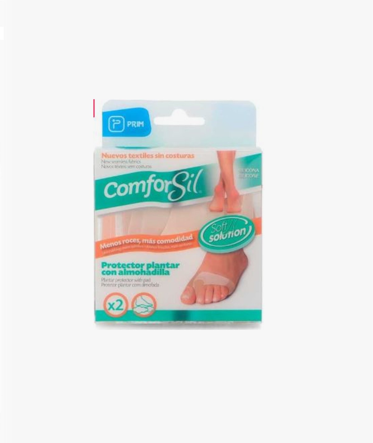 PRIM PROTECTOR ELASTICO ALMOHADILLADO COMFORSIL 2 UNIDADES TALLA TALLA S