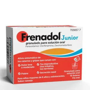 FRENADOL JUNIOR 10 SOBRES GRANULADO PARA SOLUCION ORAL