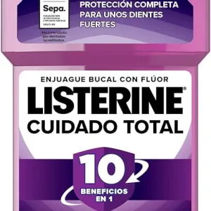 LISTERINE CUIDADO TOTAL  1 BOTELLA 500 ML