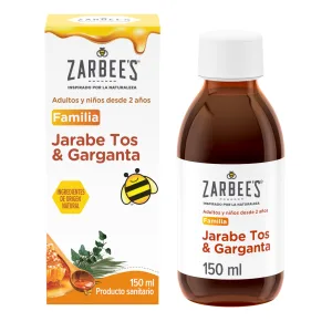 ZARBEES JARABE TOS GARGANTA