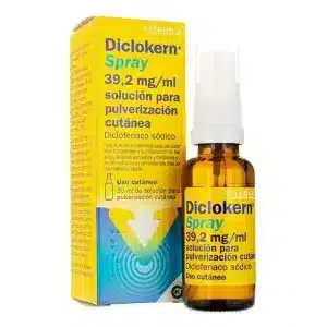 DICLOKERN SPRAY 39,2 MG ML SOLUCION PARA PULVERIZACION CUTAN