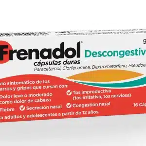 FRENADOL DESCONGESTIVO 16 CAPSULAS