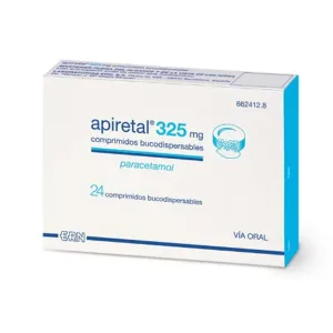 APIRETAL 325 MG 24 COMPRIMIDOS BUCODISPERSABLES