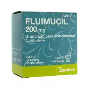 FLUIMUCIL 200 MG 30 SOBRES GRANULADO PARA SOLUCION ORAL