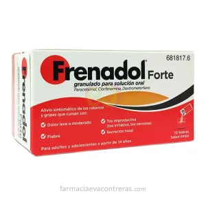 FRENADOL FORTE 10 SOBRES GRANULADO PARA SOLUCION ORAL