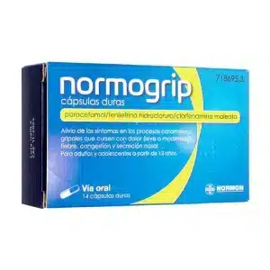 NORMOGRIP 14 CAPSULAS