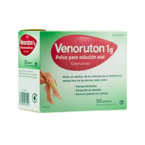 VENORUTON 1 G 30 SOBRES POLVO PARA SOLUCION ORAL