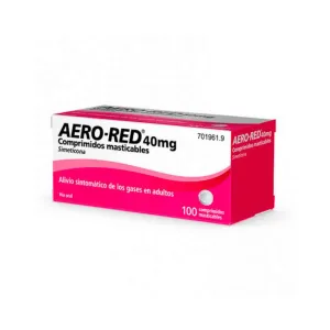 AERO RED 40 MG 100 COMPRIMIDOS MASTICABLES