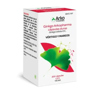 GINKGO ARKOPHARMA 180 MG 200 CAPSULAS