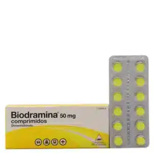BIODRAMINA 50 MG 12 COMPRIMIDOS